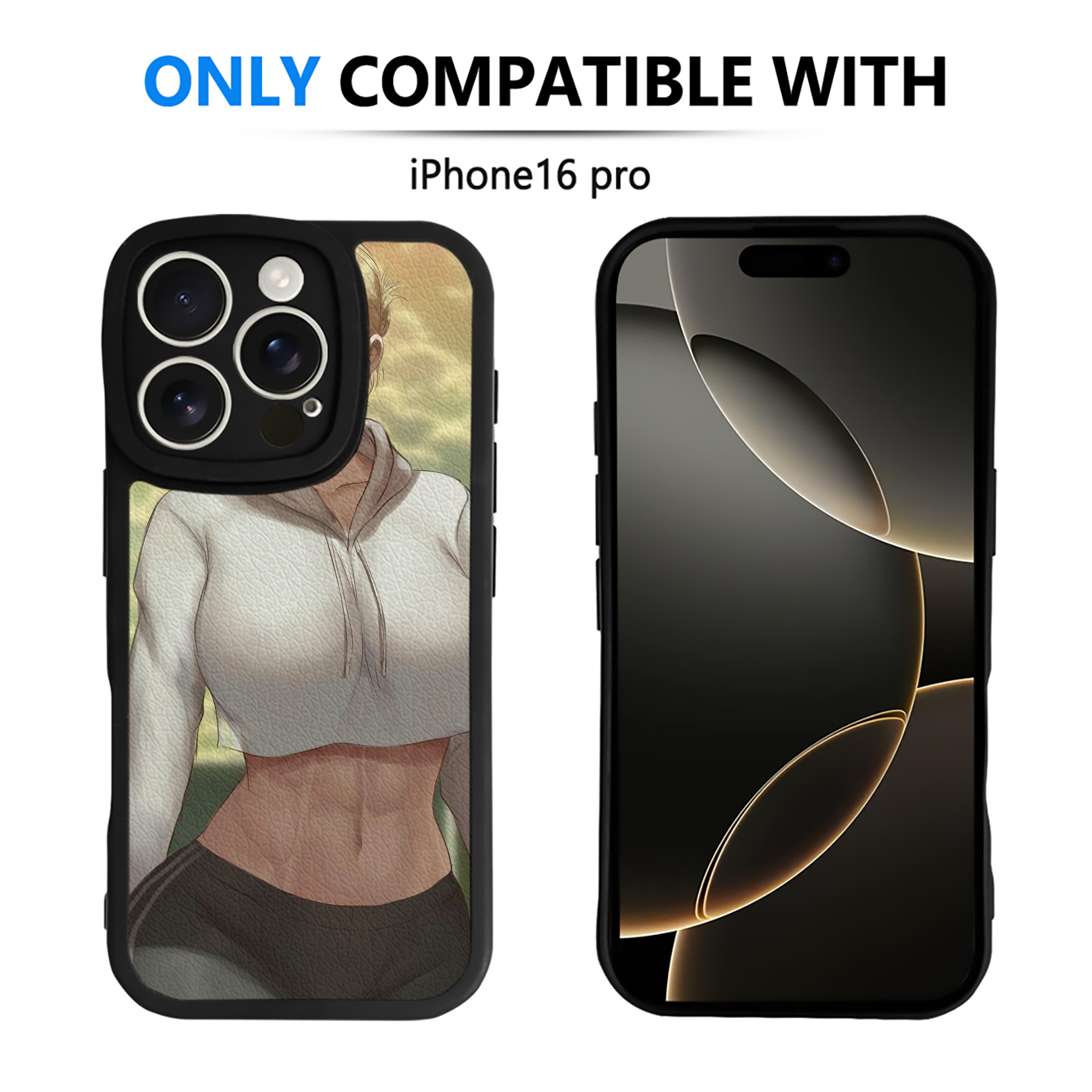 （画像用） 進撃の巨人 Attack on Titan 【iPhone 16シリーズ対応】シリコンスマホケース（レザー調） 材質：シリコン